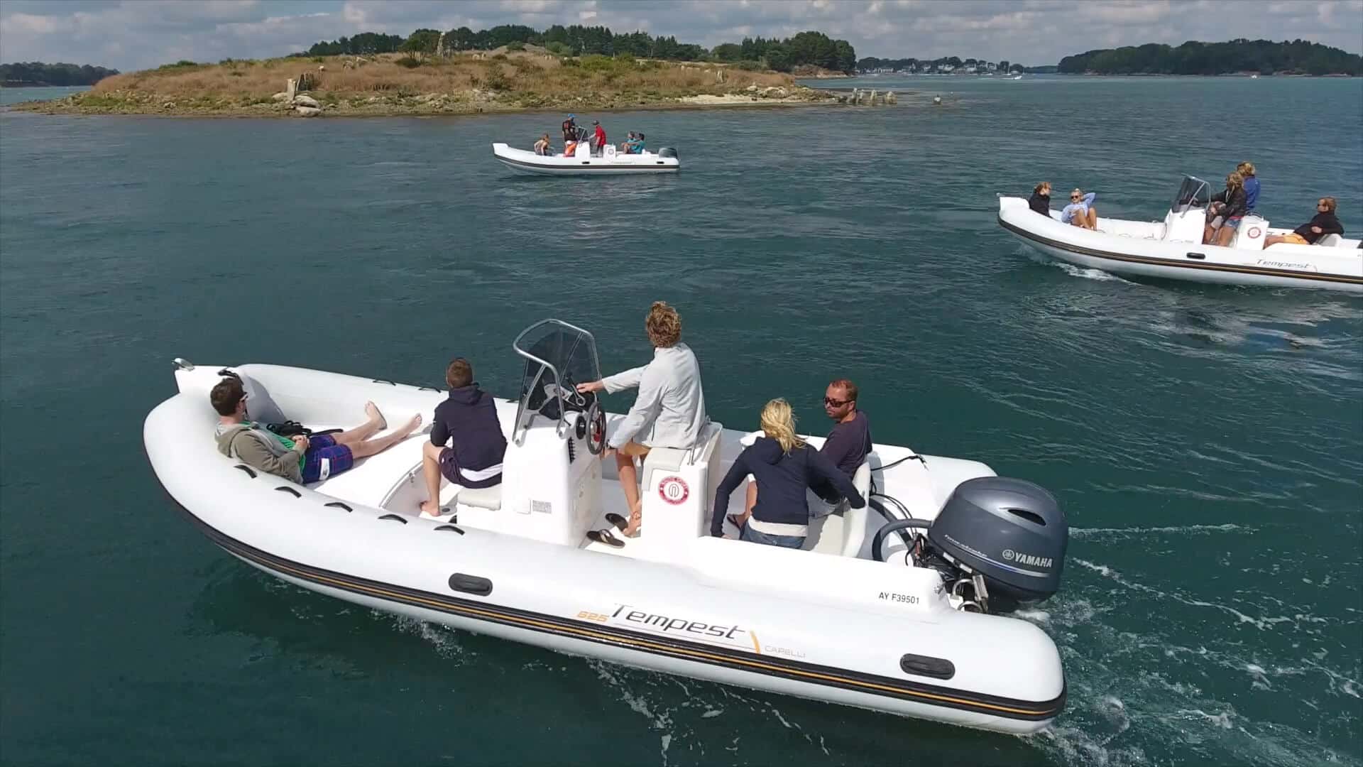 Team building Golfe du Morbihan rallye bateau